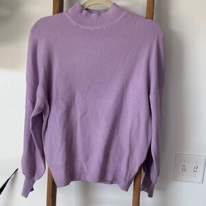 Vici Lavender Turtleneck Sweater
